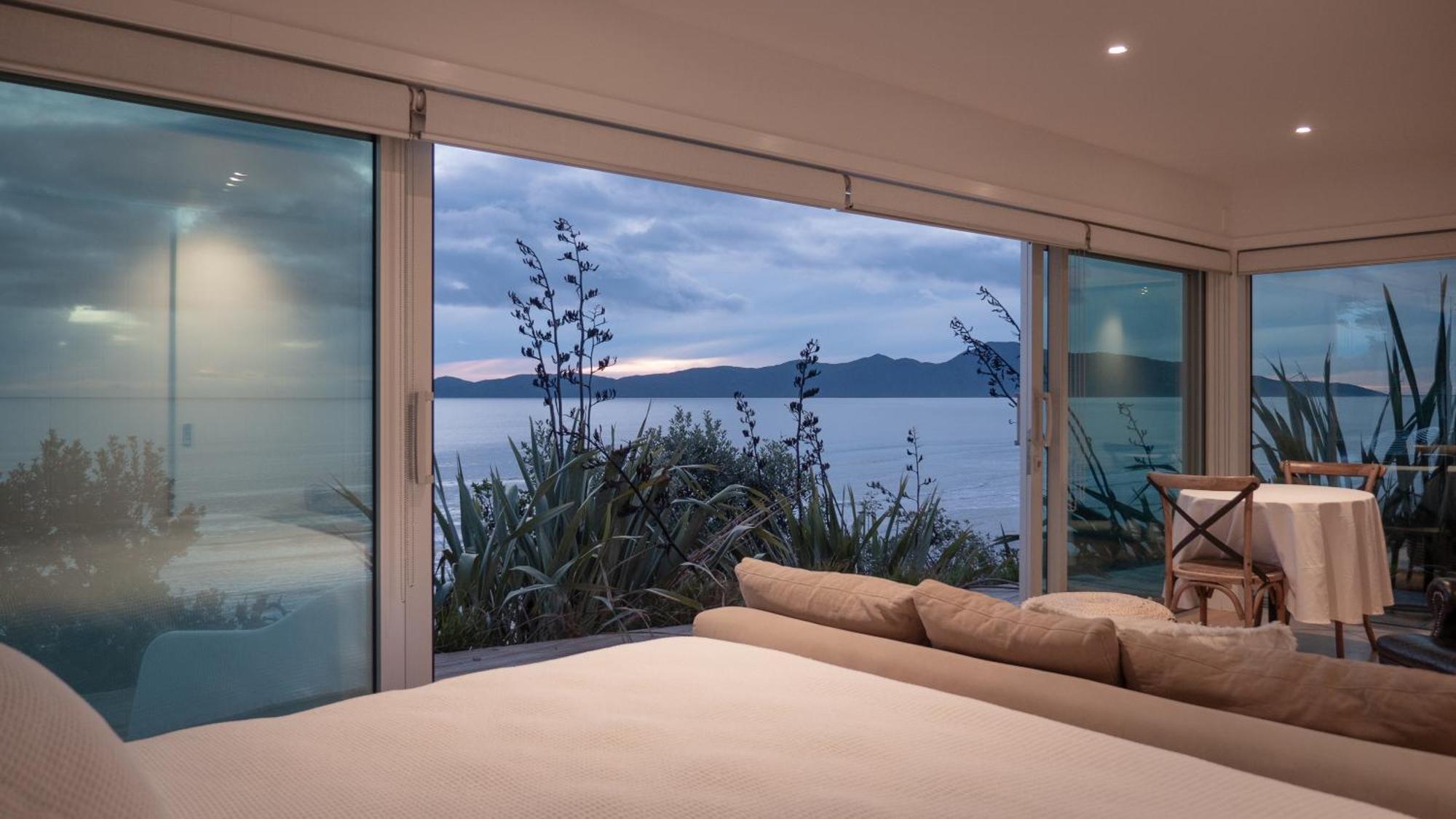 Villa Seascapes Waterfront 3 Paraparaumu Esterno foto